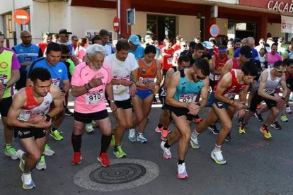 Momento de la salida de la Carrera de Pascua. CARLOS DE FRANCISCO