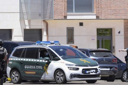 Imagen de la residencia donde tuvo lugar en Valladolid el crimen. NACHO GALLEGO