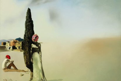 Imagen de la obra de Salvador Dalí ‘Primavera necrofílica’.