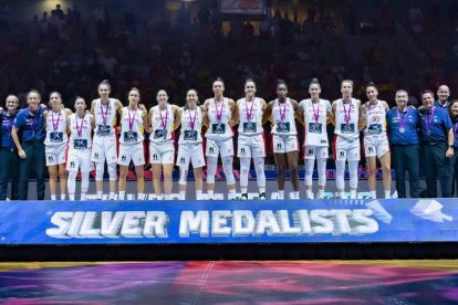 La selección española femenina de baloncesto se llevó la plata en el Eurobasket tras perder contra Bélgica en la final. RFEB