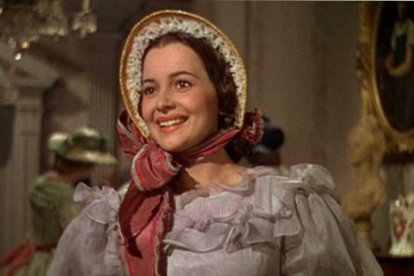 Olivia de Havilland en el papel de Melania Hamilton en ‘Lo que el viento se llevó’. MGM