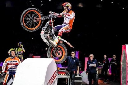 Toni Bou, en uno de sus ejercicios.