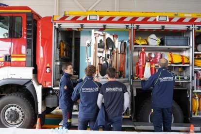 El Fondo de Cohesión Territorial permite la modernización de servicios públicos como la extinción y prevención de incendios. J. NOTARIO