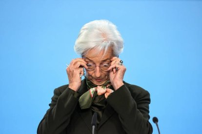 La presidenta del Banco Central Europeo, Christine Lagarde. FRIEDEMANN VOGEL