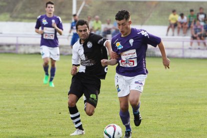 Ramón se mostró muy activo durante todo el partido.