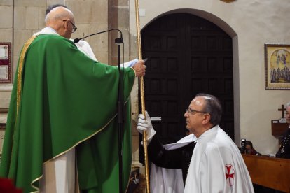 José Luis Jáñez, en el momento de la toma de posesión. DL