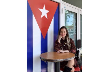 La escritora cubana Grethel Delgado