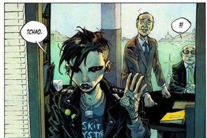 El personaje de Lisbeth Salander, en el cómic 'Millennium', del dibujante catalán Josep Homs y el guionista Sylvaine Runberg.