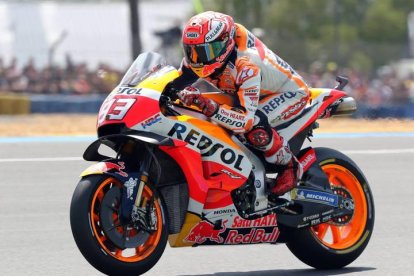 Marc Marquez es uno de los pilotos del equipo Repsol Honda.