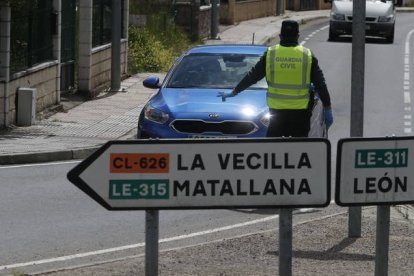 Control de la Guardia Civil. RAMIRO