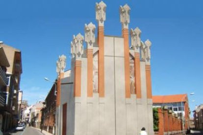 Imagen virtual de la capilla, que se levantará entre las calles de Juan de Mansilla y Juan de Ferrer