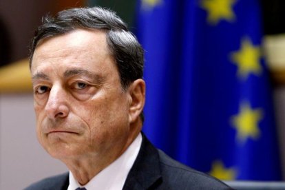 Mario Draghi, presidente del BCE.