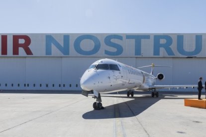 Imagen de archivo de un avión de la aerolínea de Air Nostrum.