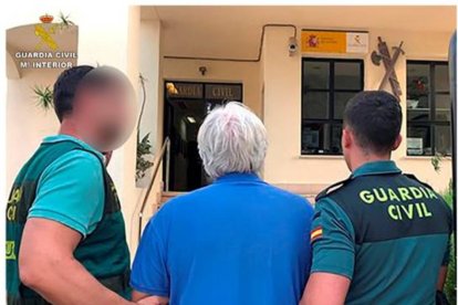 El holandés detenido por el fraude de la carne de caballo. GUARDIA CIVIL