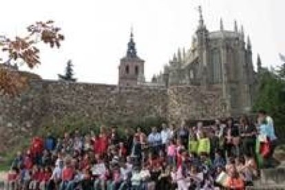 La foto de familia precedió a las actividades culturales