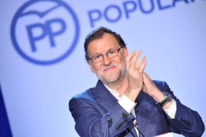 El presidente del Gobierno en funciones, Mariano Rajoy, en un acto la semana pasada. ISMAEL HERRERO