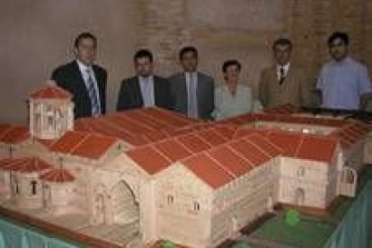 En esta maqueta puede verse cómo era originalmente el edificio