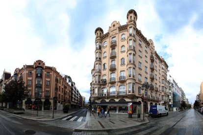 Vista de la calle Ordoño. RAMIRO