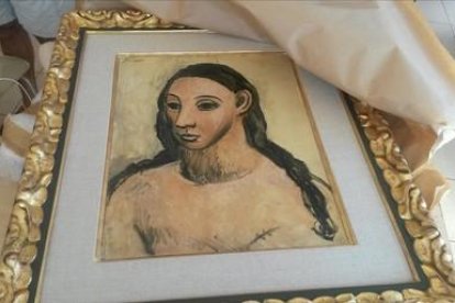 ’Cabeza de mujer joven’, obra de Picasso, propiedad de Jaime Botín.