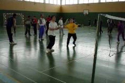 La competición de badminton escolar disputó ya su primera jornada de los Juegos Escolares