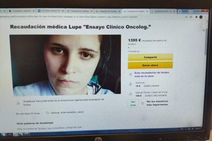 La campaña se hizo en la plataforma Gofundme. DL