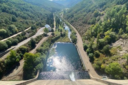 Desembalse del pantano del Porma, en León. RAMIRO