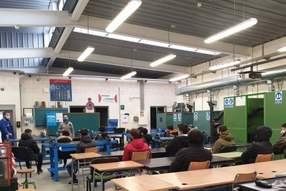 Alumnos de Formación Profesional en un centro de la provincia. MARCIANO PÉREZ