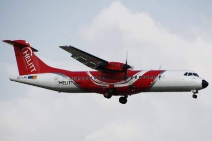 Imagen de unos aviones de la compañía de Málaga Helitt Líneas Aéreas.