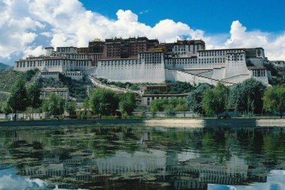 El Potala o templo de Lhasa es la máxima expresión de la arquitectura tibetana.