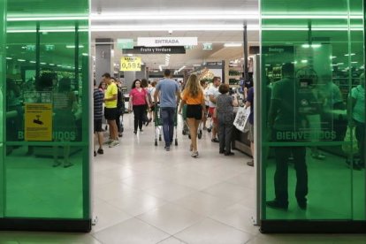 Supermercado de Mercadona.  DL