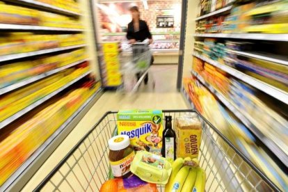 En León, los alimentos han subido este año un 9% (un 12,6% respecto a 2021). DL