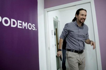 Pablo Iglesias, secretario general de Podemos.