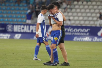 La imagen del Edu llorando era la muestra del sentir deportivista al haber perdido el ascenso. LDLM