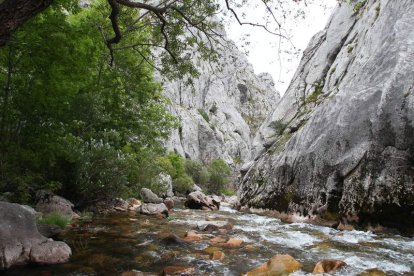 El impresionante paisaje de las Hoces de Vegacervera.