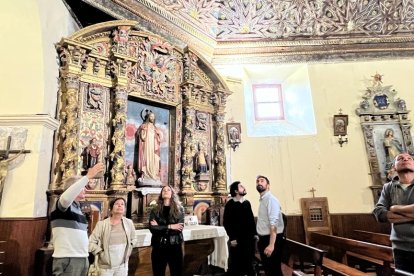 Ester Muñoz en Santa Colomba de la Vega. JCYL