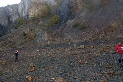 La mina de Boisán, en Santa Marina de Torre. DL