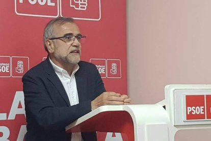 El  candidato del PSOE a la Alcaldía de La Bañeza, José Miguel Palazuelo. DL