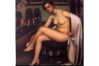 «El baño de la colegiala», del artista Julio Romero de Torres