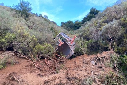 El vehículo accidentado. CAMPOS