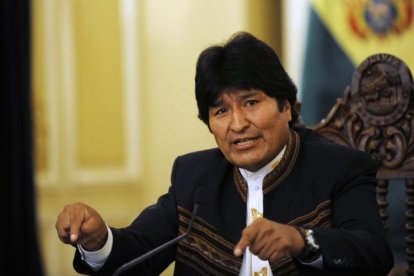 Evo Morales.