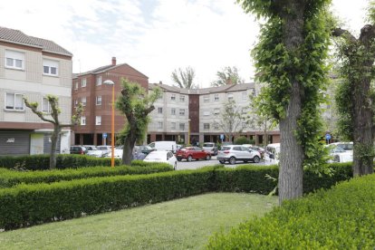 Vista del barrio de Armunia. MARCIANO PÉREZ