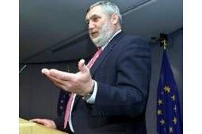 Imagen de archivo del comisario europeo de Agricultura, Franz Fischler