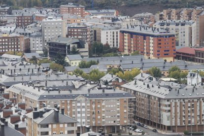 Imagen de Ponferrada, acuciada por las consecuencias del fin de la minería. L. DE LA MATA