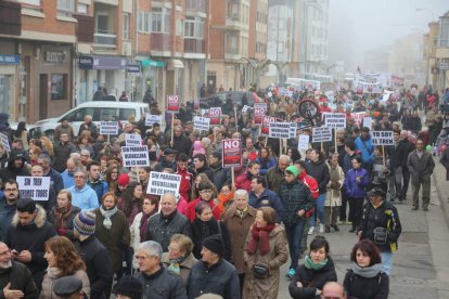 Última manifestación celebrada en Veguellina.