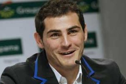 El portero del Real Madrid, Iker Casillas.