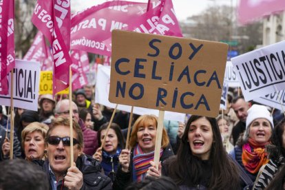 Manifestación convocada por la Asociación de Celíacos y sensibles al gluten. BORJA SÁNCHEZ-TRILLO