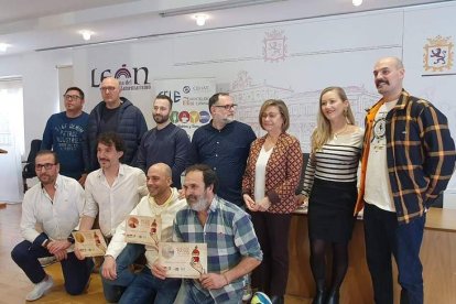 Entrega de los premios del concurso ‘La mejor tapa de León’. DL