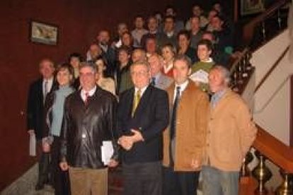 Participantes en la asamblea de Donantes de Sangre de Astorga