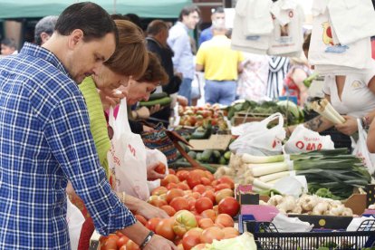 La Feria del Tomate de Mansilla de las Mulas se celebrará el 27 de agosto. FERNANDO OTERO