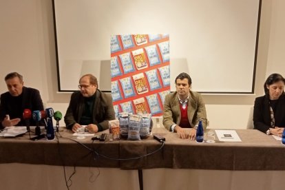 Presentación en San Marcos de las nuevas jornadas de promoción de la Alubia de La Bañeza IGP. J. NOTARIO